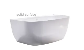 Ванна из искусственного камня Astra-Form Атрия 01010075 170x85 см белый матовый